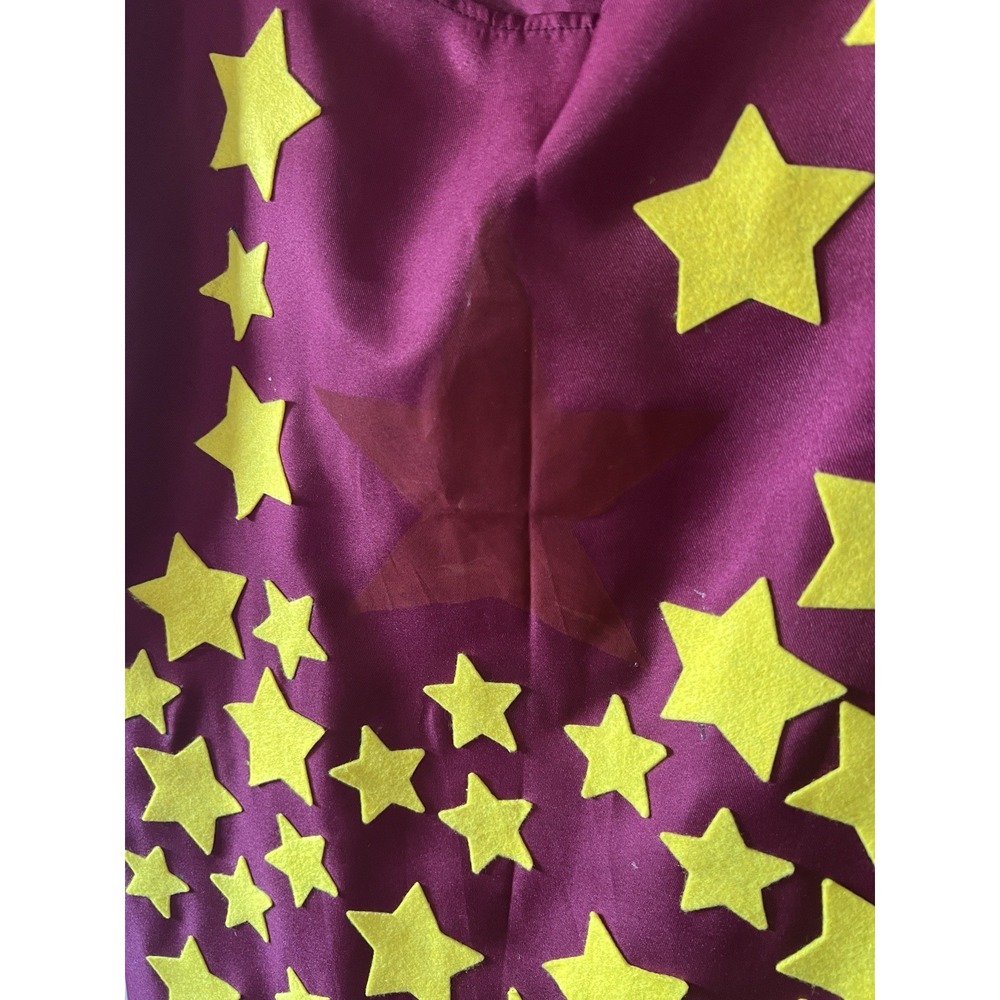 Star Wizard Hooded Robe Costume for couples HANDMADE, Polyester, Size S and L - Picture 8 of 10